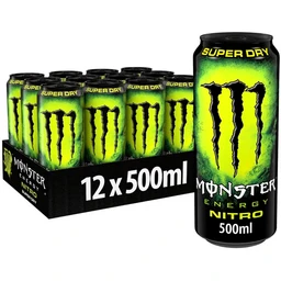 MONSTER Energy Nitro Super Dry 12x0.5L