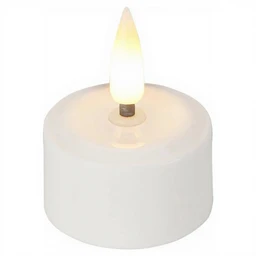 Wiederaufladbare Teelichter mit LED 4 Stück - Erweiterungsset ohne Ladegerät