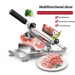 BJ slicer, lamsrol slicer, vlees slicer, roestvrij staal vlees slicer, snijgereedschap, rundvlees en schapenvlees slicer Vlees Snijder