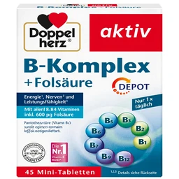 Doppelherz B-Komplex + Folsäure 45 Tabletten