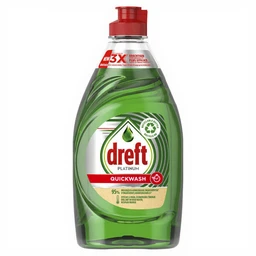 Dreft Quickwash Original Vloeibaar Met Tot 3x Sneller Schoonmaken Van Het Vet 350ml