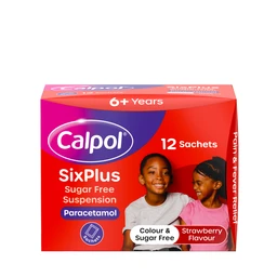 Calpol Six Plus Sugar Free Suspension