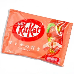 Nestle Kitkat Strawberry Flavour Cookies 124.3g/oack 奇巧草莓味威化饼干 124.3g/袋