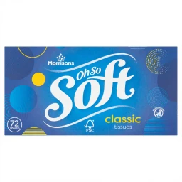 Morrisons Oh So Soft 72 Classic Tissues