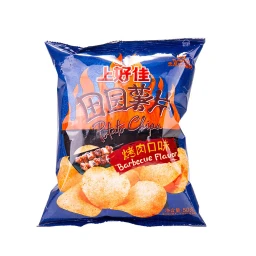 Potato Chips Barbecue Flavor 50g 上好佳田园薯片-烤肉味 50g