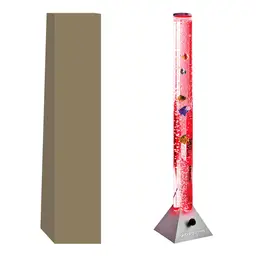 Global Gizmos Floor Lamp Bubble Fish Multicolour/Silver