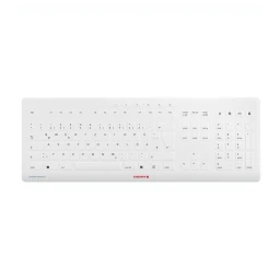 CHERRY Stream – Kabellose USB-Tastatur, QWERTZ-Layout, weiß