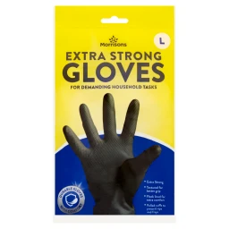 Morrisons Extra Strong Gloves L