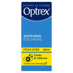 Optrex Itchy Eyes Soothing Eye Drops - 10 ml