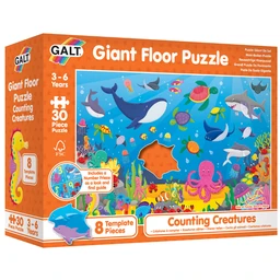 Galt Giant Floor Puzzle Counting Creatures Floor Puzzle for Kids