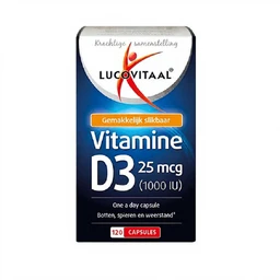Lucovitaal Vitamine D3 25 µg Capsules 120 stuks