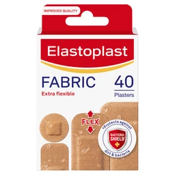 Elastoplast Fabric Plasters - 40 Plasters