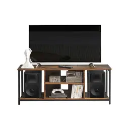 Vasagle TV Stand Rustic Brown/Black
