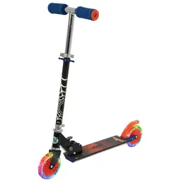 Spiderman Folding Inline Scooter with Light Up wheels
