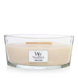 Wood Wick Candle Ellipse Vanilla Bean 453g
