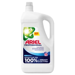 Ariel Professional Washing Liquid Laundry Detergent Original 110 Washes, 4.95l