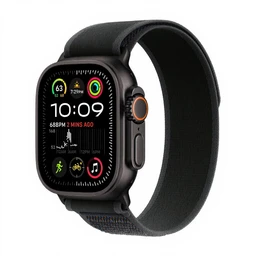 Apple Watch Ultra 2 TC Noir Bracelet Trail Noir M/L