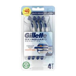 Gillette Skin Guard Disposable Razor For Sensitive Skin 4 Razors