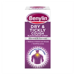 Benylin Dry & Tickly Cough Blackcurrant Syrup 125ml