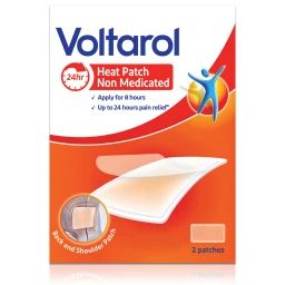 Voltarol Heat Patch Pain Relief Non-Medicated Patches 2 Pack