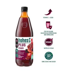 HOHES C Plus Eisen Saft 1L
