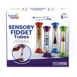 Learning Resources Sensory Fidget Tubes (Set of 4)