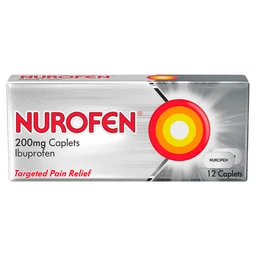 Nurofen Ibuprofen 200mg 12 Caplets