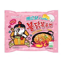 SamYang Sanyang Samyang Buldak Noodles Carbonara Noedels Crème Instant Noedels 130g