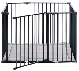 Olaf Rectangle Playpen (Previously Square Play Pen) - Black