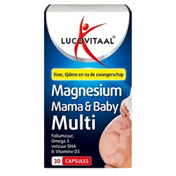 Lucovitaal Magnésium maman & bébé - 30 gélules multivitaminées