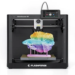 FLASHFORGE Adventurer 5M 3D-printer, max. 600 mm/s hoge printsnelheid, directe extruder van 280°C, afdrukformaat 220x220x220 mm