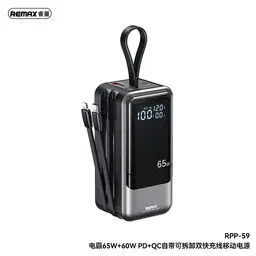 REMAX Dinba Series 20000mAh 65W Power Bank - Grey