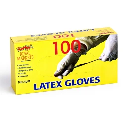 Royal Markets Small Latex Gloves, pack of 100