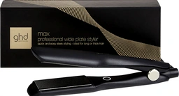 GHD Max Wide Plate Haarglätter & Styler in Schwarz - Größere Platten für schnelles Styling, mehr Glanz, frizzfrei - Für langes, dickes oder lockiges Haar