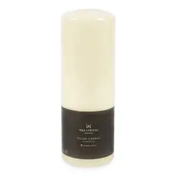 Wax Lyrical Pillar Candle Unscented Ivory 7x20cm