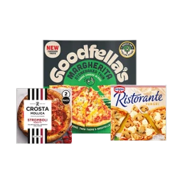 Frozen Pizza & Garlic Bread