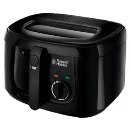 Russell Hobbs Food Collection Maxi Fryer Maxi, Black, Non Stick, Adjustable, Stylish - 24570