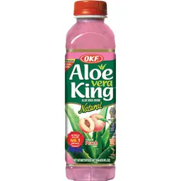 OKF Aloe Vera Getränk Pfirsich 500ml [inkl. €0,15 Pfand]