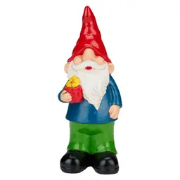 Wichtel mit roter Mütze