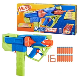 Nerf N-Serie Schnellfeuer-Launcher (mit 16-Schuss-Magazin)