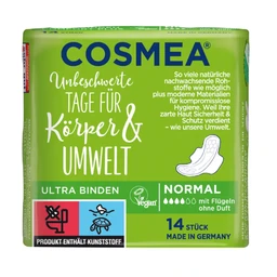 Cosmea Comfort Plus Ultra Binden mit Flügeln Geruchskontrolle  14 Stück