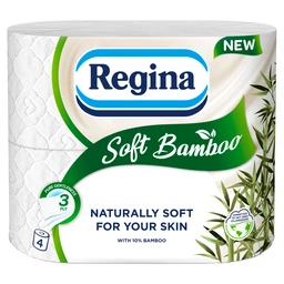 Regina Soft Bamboo 4R Toilet Tissue