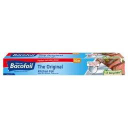 Bacofoil The Original Kitchen Foil with EasyCut System 30cm x 10m