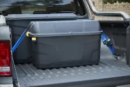 Strata 175L Heavy Duty Wheeled  Trunk-Black/Yellow
