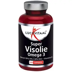 Lucovitaal Visolie Super Omega 3-6 - 120 caps 120 Capsules