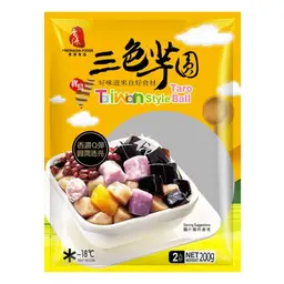 Freshasia Boules de taro colorées FRESHASIA Taiwan Flavor Trio 200g