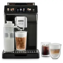 DeLonghi ECAM450.65G - Machine à café - 15 bars - Écran LCD - 13 réglages de mouture - Mousseur de lait automatique