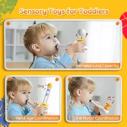 Topbright 3-in-1 Montessori Toy Blow Ball Sensory Training 3-5 Yrs