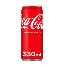 Coca Cola Regular Blik 330ml   [Incl. €0.15 deposit]