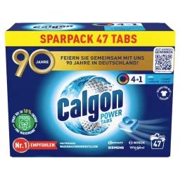 Calgon Power Tabs 4 in 1 - 47 Anwendungen 47 Tabletten